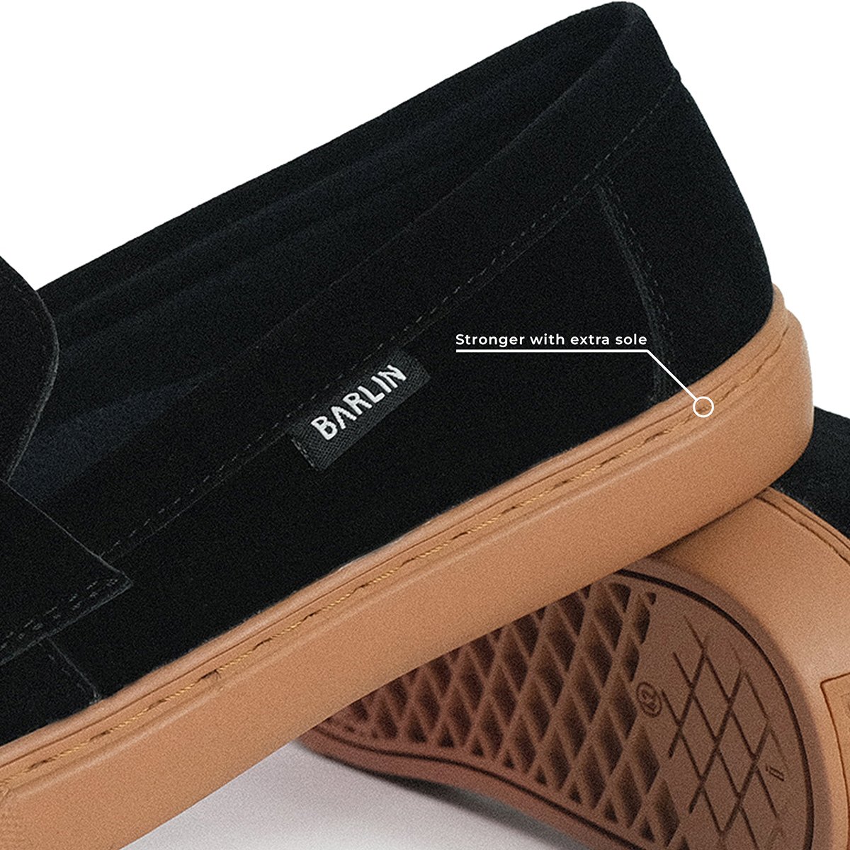 Orion Suede Black Gum - Image 2