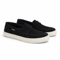 Orion Suede Black white