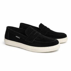 Milano Suede Black white