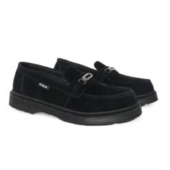 Elvano Suede Penny Loafers